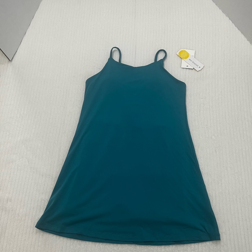 Wander Kids Athletic Dress with Short in Teal